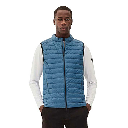 Ecoalf Cardiff Down Vest - Mens, Royal Blue, Small, GAJKCARDI4070MW19-166-S