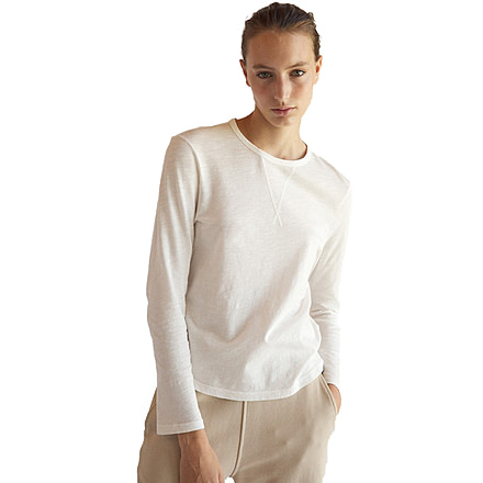 Ecoalf Corteganalf Long Sleeve - Womens, Antartica, Small, GATSCORTE1230WW21-021-S