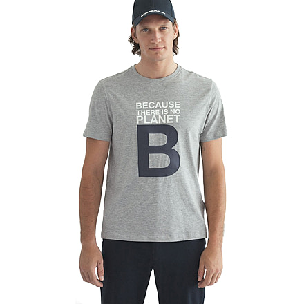 Ecoalf Great Balf T-Shirt - Mens, Grey Melange, Medium, GATSGREAT0630MW21-302-M