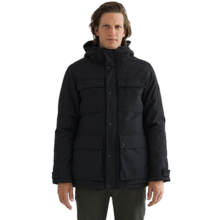 Ecoalf Luenalf Jacket - Mens, Black, Small, GAJKLUENA0761MW21-319-S