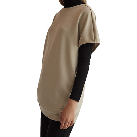 Ecoalf Lulualf Sweatshirt - Womens, White Sand, Large, GASTLULUS3770WW21-008-L