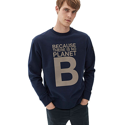 Ecoalf Madeira Great B Sweatshirt - Mens, Navy, Medium, GASTMADEI0520MW19-163-M