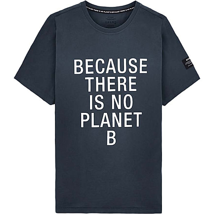 Ecoalf Natal Classic Because T-Shirt - Mens, Navy, Medium, GATSNATCL8012MW20-160-M