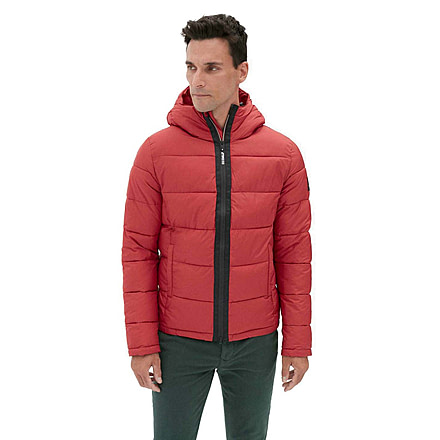 Ecoalf Rockaway Down Jacket - Mens, Red, Small, GAJKROCKA4070MW19-259-S