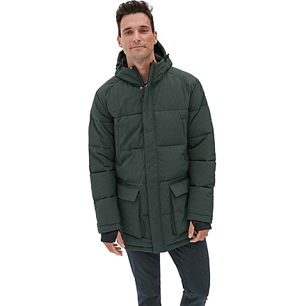 Ecoalf Samoens Down Jacket - Mens, Korean Green, Medium, GAJKSAMOE0481MW19-121-M