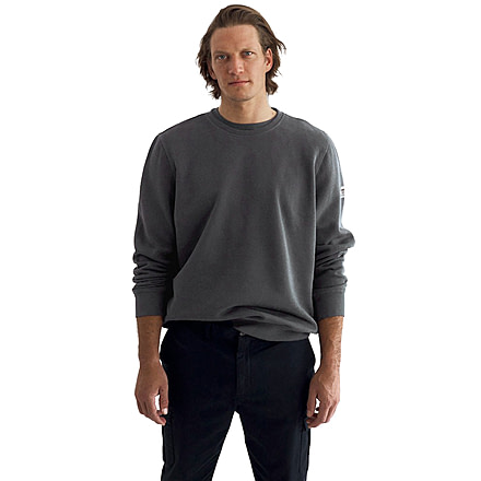 Ecoalf Tutilalf Sweatshirt - Mens, Dark Khaki, Large, GASTTUTIL8002MW21-106-L