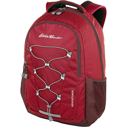 Eddie Bauer Adventurer 25L Backpack, Dark Berry, EBB1001-520