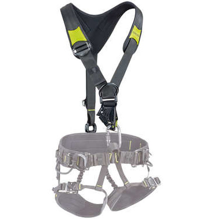 Edelrid Core Top with Chest Ascender, Night/Oasis, 880640002190
