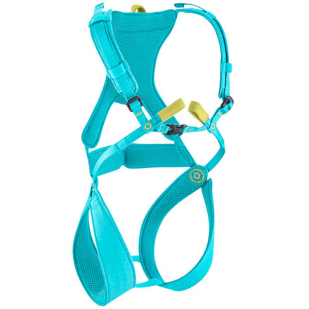 Edelrid Fraggle III Climbing Harness, Icemint, Extra Small, 749080043290
