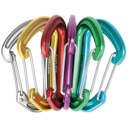 Edelrid Nineteen G Carabiner - 6 Pack