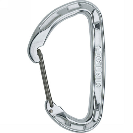 Edelrid Pure Wire Carabiner, Silver, 737940000060