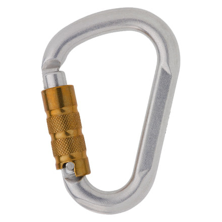 Edelrid Steel HMS Triple, Silver, 882920000060