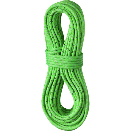 Edelrid 9.6mm Tommy Caldwell Pro Dry DuoTec Climbing Rope Neon Green 60m 712710604990