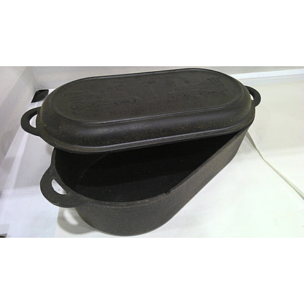 EDEMO Camp Chef Spike Oval Roaster, 12-quart, Black, DOOV18, EDEMO1