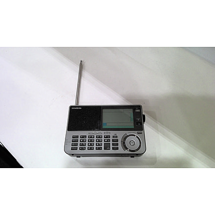 EDEMO Sangean FM-Stereo PLL Synthesized Receiver Radio, Graphite, ATS-909X2, EDEMO2