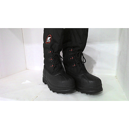 EDEMO Sorel Glacier XT Winter Boot - Mens, Black/Red Quartz, 9 US, 1573891010-9, EDEMO1