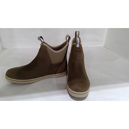 EDEMO Xtratuf Leather 6in Ankle Deck Boot - Men's, Taupe, 10.5, XAL-901-TAN-105, EDEMO1