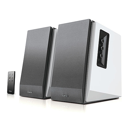 Edifier R1700BT Powered 2.0 Bookshelf Speakers, White, Medium, 4007583