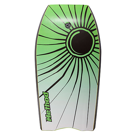 Body Glove Method 42.5 Body Board 6866B148, 42.5 in, Green/Silver, 16503-GRNSIL-42.5/IN