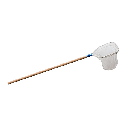 EGO 6 Ft Wood Shrimp/Minnow Net, White/Blue, 61261
