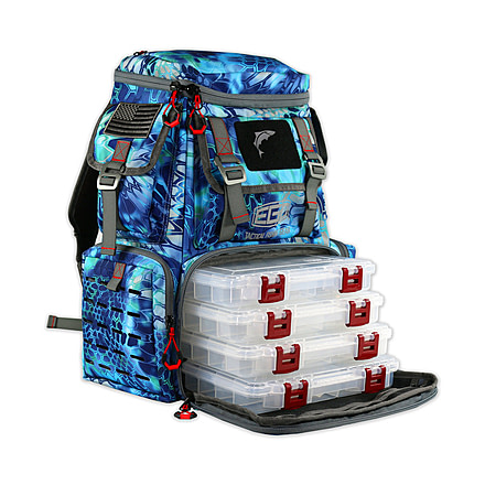 EGO Kryptek Tackle Box Back Pack, Pontus, Pontus, 75075