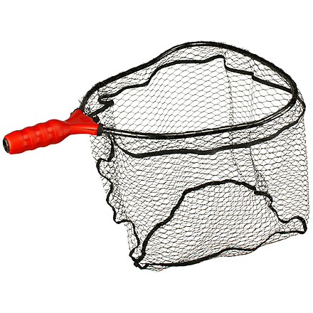 EGO S2 Medium 17in Rubber Net Head, Black/Red, Medium, 72061A