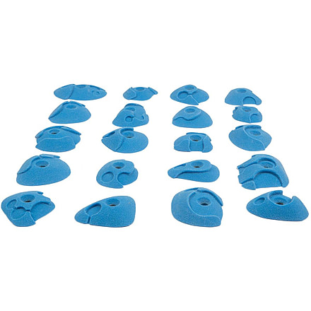 eGrips Drop Art Footholds, Blue, 301213-1301