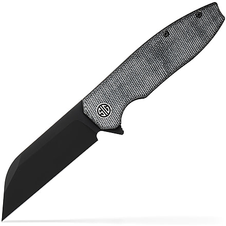 Sig Sauer Knives KA8BB Karak 3.25 Folding Wharncliffe Plain Black PVD Nitro-V