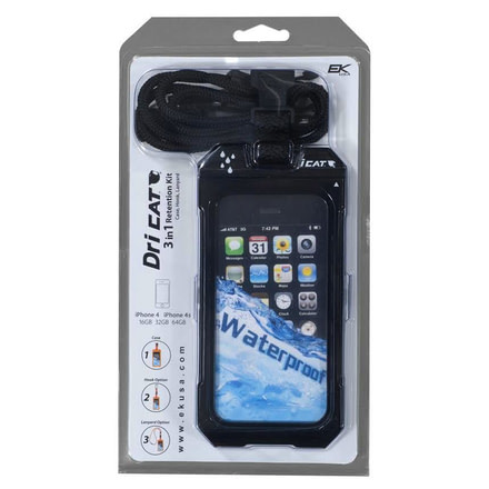 EK Ekcessories Dri Cat iPhone 4 &amp; 4s 3 in 1 Retention Kit -Black