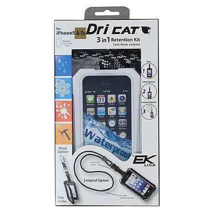 EK Ekcessories Dri Cat iPhone 5 & 5s 3 in 1 Retention Kit -White