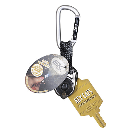 EK Ekcessories Keybiner with LED Light-Black/Grey