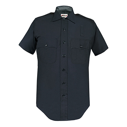 Elbeco LAPD Short Sleeve 100% Wool Shirt - Mens, 14.5 in, Navy, 4237-14.5