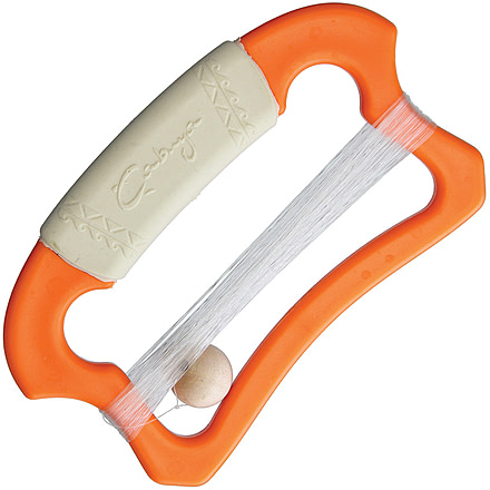 EmberLit Cabuya Fishing Handline Orange, Orange polymer handle, CABUYA HANDLINE ORANGE