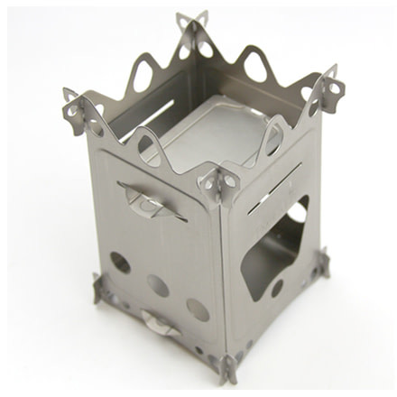 EmberLit FireAnt Stainless Steel Stove