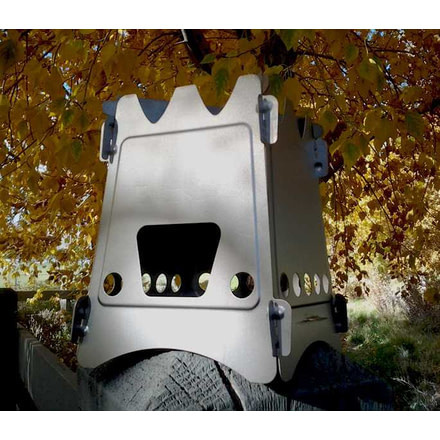 EmberLit UL Titanium Stove