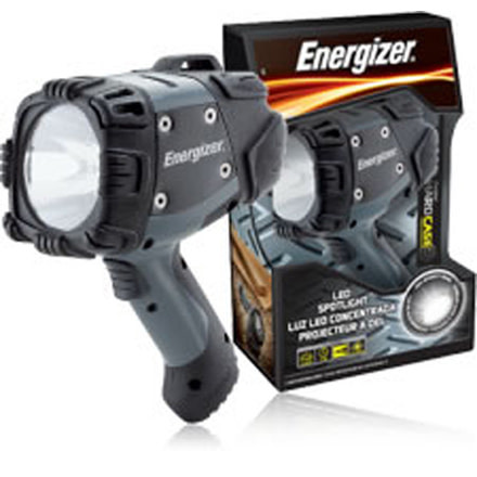Energizer 4C Hard Case Professional LED Spotlight,130 Lumens HSCP61E