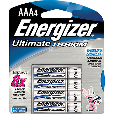 Energizer Ultimate Lithium Batteries AAA - L92BP-4