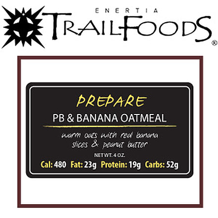 Enertia Peanut Butter &amp; Banana Oatmeal -1 Person
