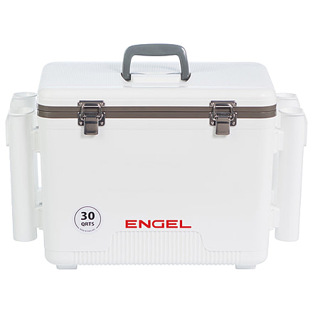 Engel Coolers Engel 30 Quart Drybox/Cooler with Rod Holders, UC30-RH
