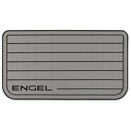 Engel Coolers SeaDekR Grey Teak Pattern Non-Slip Marine Cooler Topper, SD25-GT