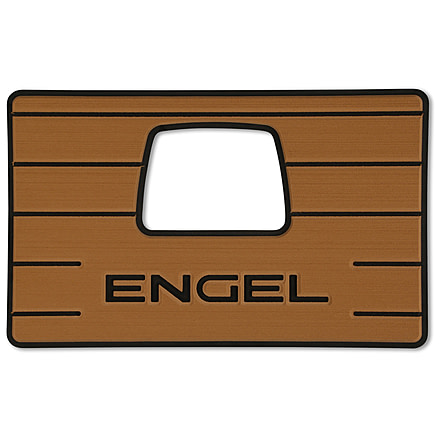 Engel Coolers SeaDekR Teak Pattern Non-Slip Marine Drybox Topper, SDUC30-GT