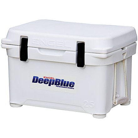 Engel ENG25 Deep Blue Performance Coolers 25 Quart White