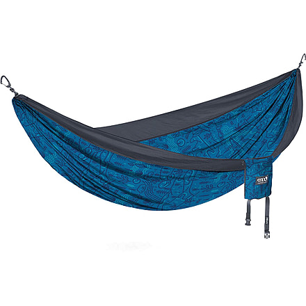 Eno DoubleNest Print Giving Back Hammocks, Outside NPF/Charcoal, One Size, Z-NPF-DNP