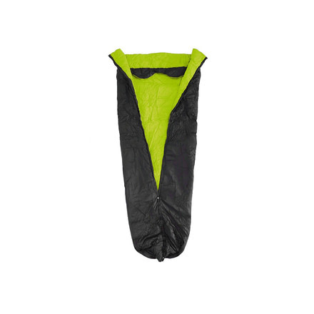 Eno Ignitor- Downtek Hammock Insulation, Charcoal/Lime A40070