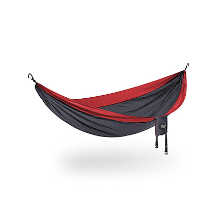ENO SingleNest Hammock, Charcoal/Red, SN-004