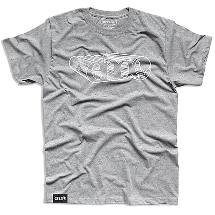 Eno Vanish Logo T-Shirt - Men's, Medium, Classic Grey, AP602
