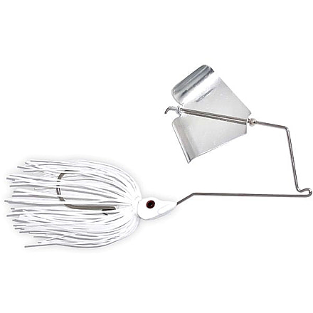 Epic Baits Buzz Bait Slow Rollr, Ghost White, 1/2 oz, BBSR12WHTBLF027