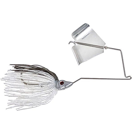 Epic Baits Buzz Bait Slow Rollr, Threadfin Shad, 3/8 oz, BBSR38SLVBLF009