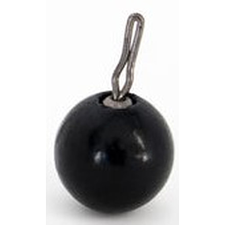 Epic Baits Tungsten Round Drop Shot, 3 per Pack, Black, 1/4 oz, 1-4ozRoundDropShotBlack-Q3