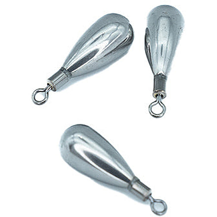 Epic Baits Tungsten Tie-On Tear Drop Shot, 4 per Pack, Plain, 3/16 oz, 3-16ozTie-OnTearDrop-Plain
